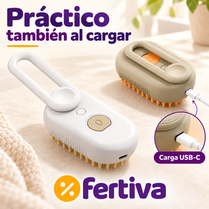 Cepillo de Vapor para Gatos y Perros – Pack 2