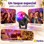 Bola de Discoteca LED con Mando a Distancia