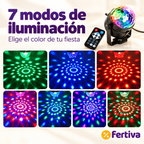 Bola de Discoteca LED con Mando a Distancia