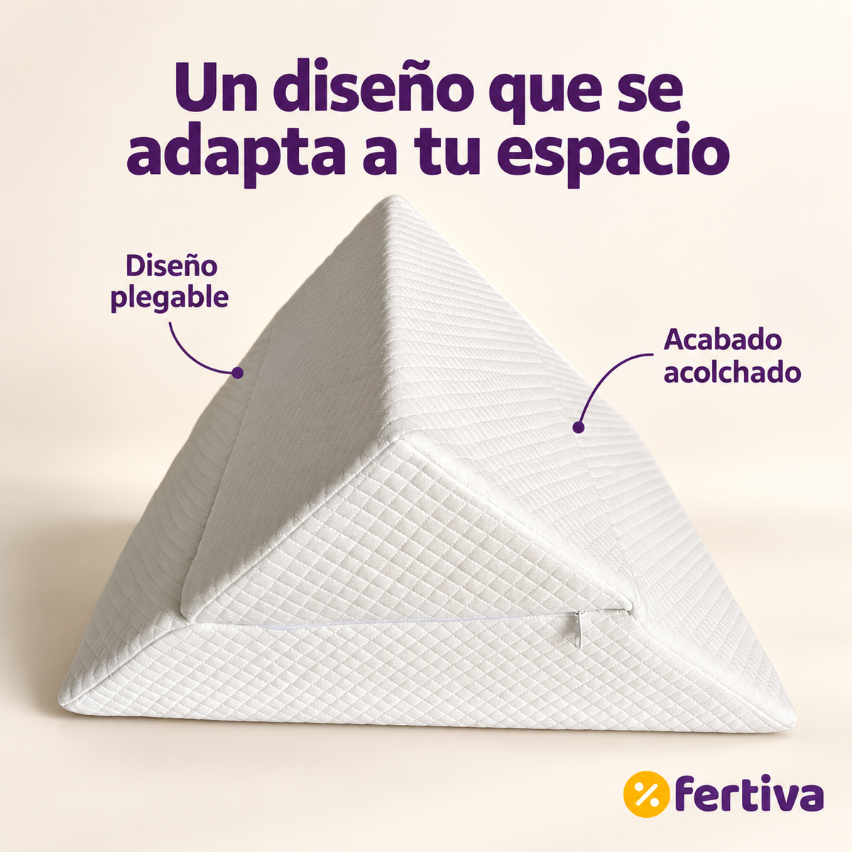 Almohada Triangular Multiposición de Doble Cuña