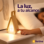 Lámpara Casita LED Recargable y Regulable