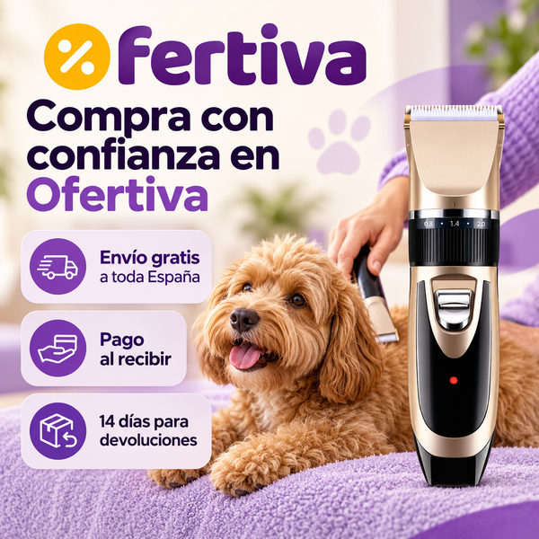 Kit Cortapelo para Perros y Gatos