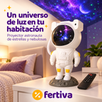 Proyector Astronauta Galaxia con Mando