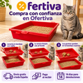 Arenero Sift & Go – Limpia la Arena del Gato sin Pala