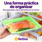 Pack 9 Bandejas Herméticas con Tapa Elástica