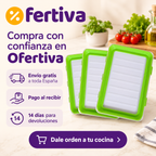 Pack 9 Bandejas Herméticas con Tapa Elástica