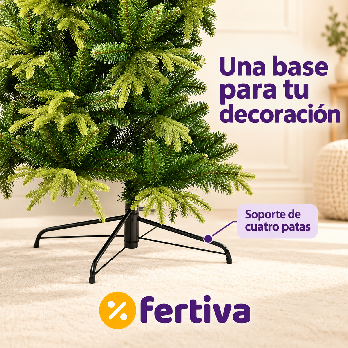 Árbol de Navidad 1,80 m