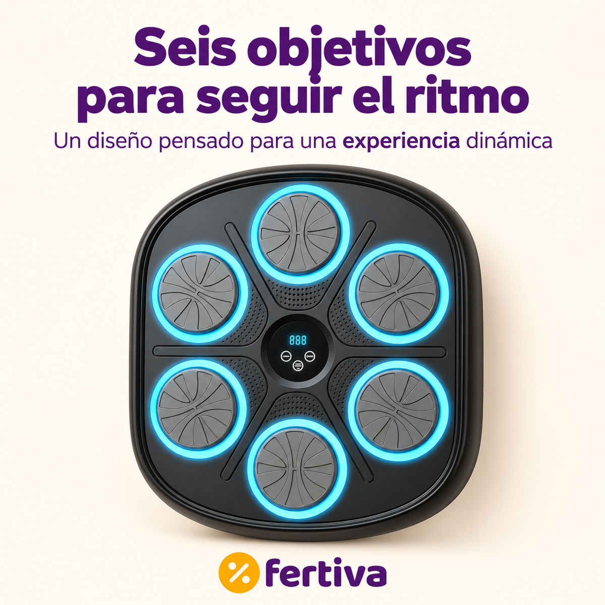 Máquina de Boxeo Musical Bluetooth + Guantes y Regalos