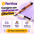 Pack Plancha Alisadora Mini + Rizador Espiral de Cerámica