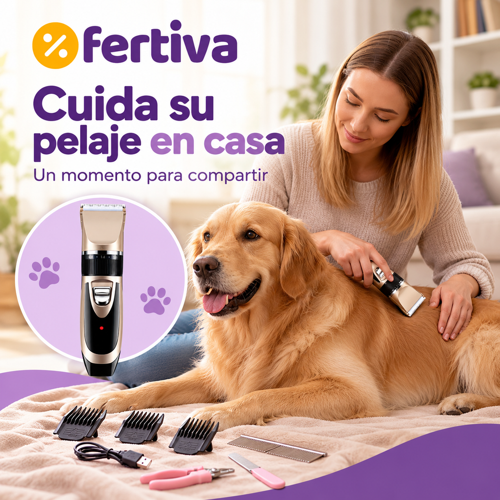 Kit Cortapelo para Perros y Gatos