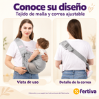 Portabebés Ergonómico Multiposición 6 en 1