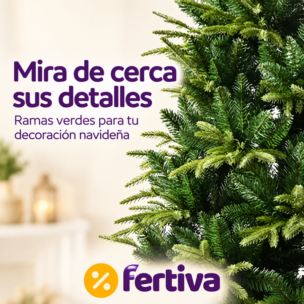 Árbol de Navidad 1,80 m