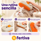 Cepillo de Vapor para Gatos y Perros – Pack 2