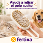 Cepillo de Vapor para Gatos y Perros – Pack 2