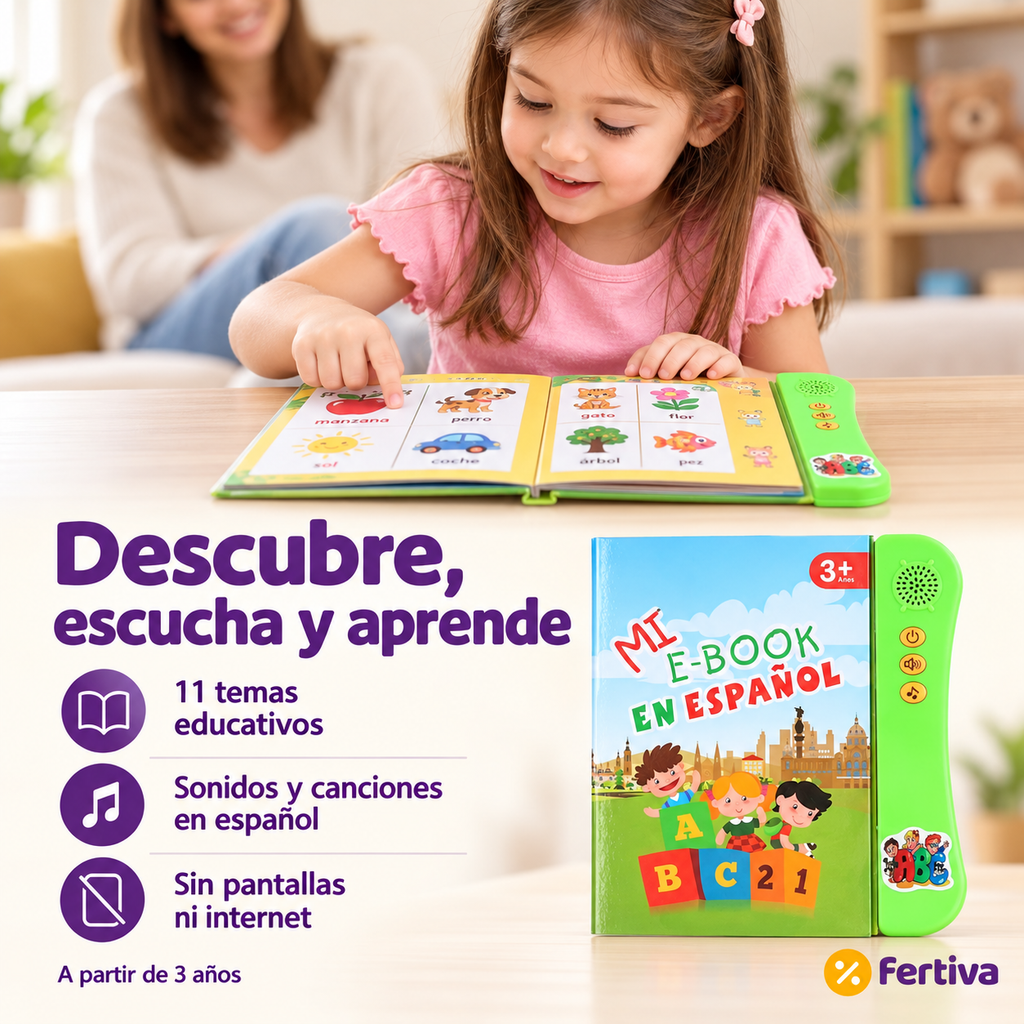 Libro Electrónico de Sonidos en Español para Aprender