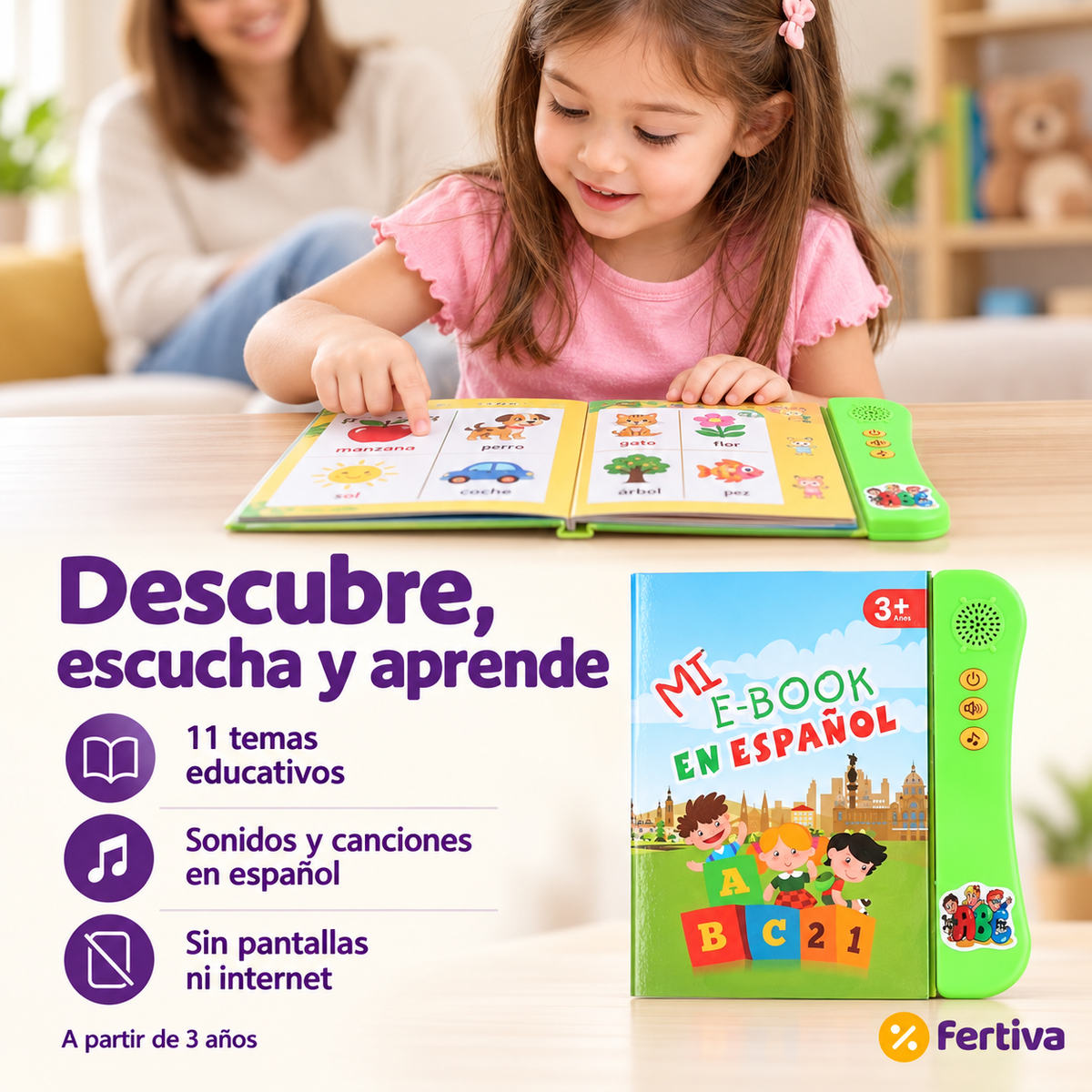 Libro Electrónico de Sonidos en Español para Aprender