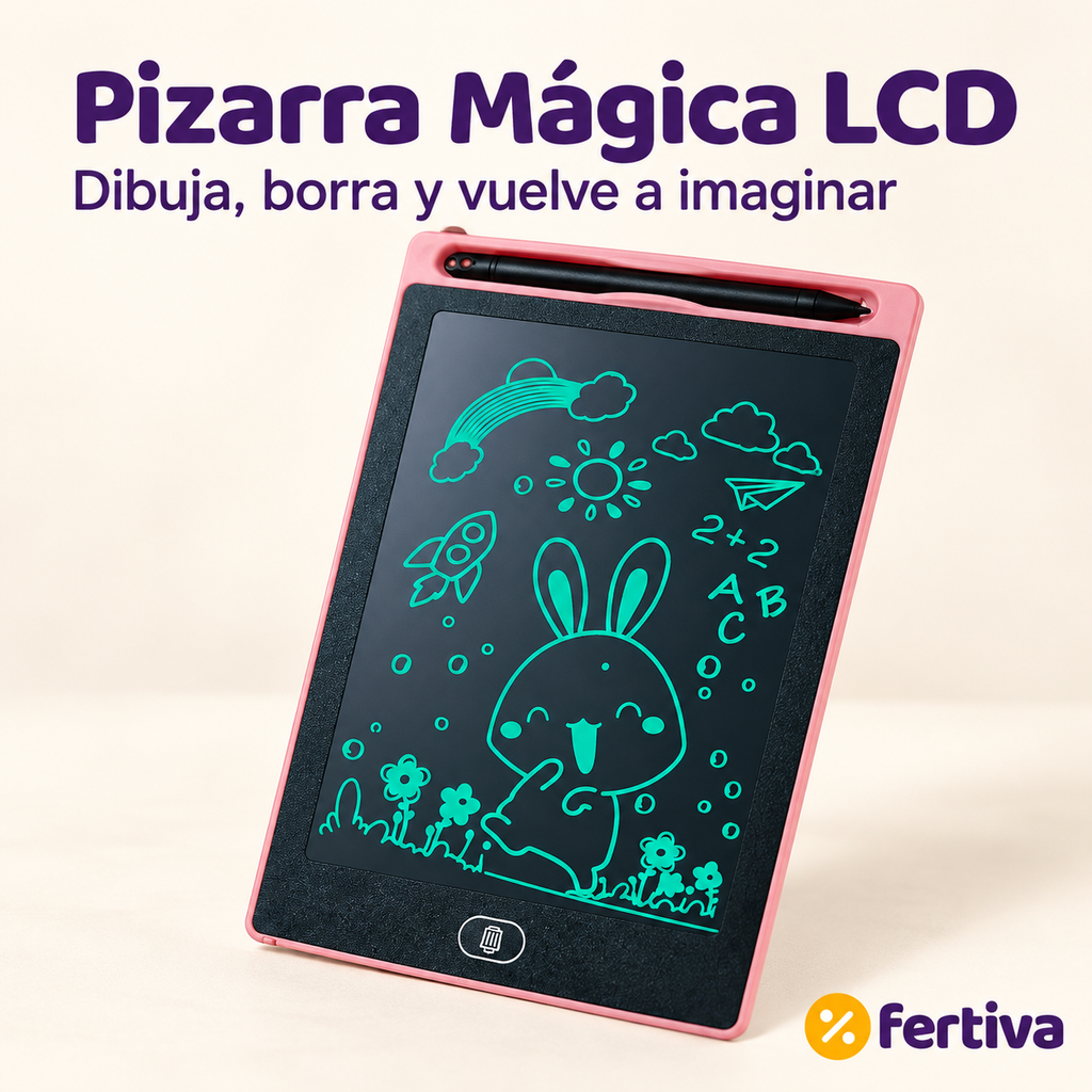 Pizarra Mágica LCD 8,5" para Niños