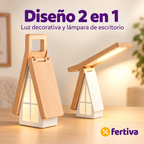 Lámpara Casita LED Recargable y Regulable