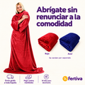 Manta con Mangas y Bolsillo Grande