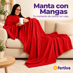 Manta con Mangas y Bolsillo Grande