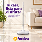 Mopa Eléctrica Inalámbrica Pro con Doble Rotación