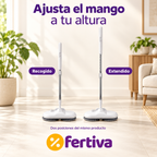 Mopa Eléctrica Inalámbrica Pro con Doble Rotación