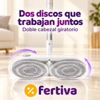 Mopa Eléctrica Inalámbrica Pro con Doble Rotación