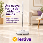 Mopa Eléctrica Inalámbrica Pro con Doble Rotación