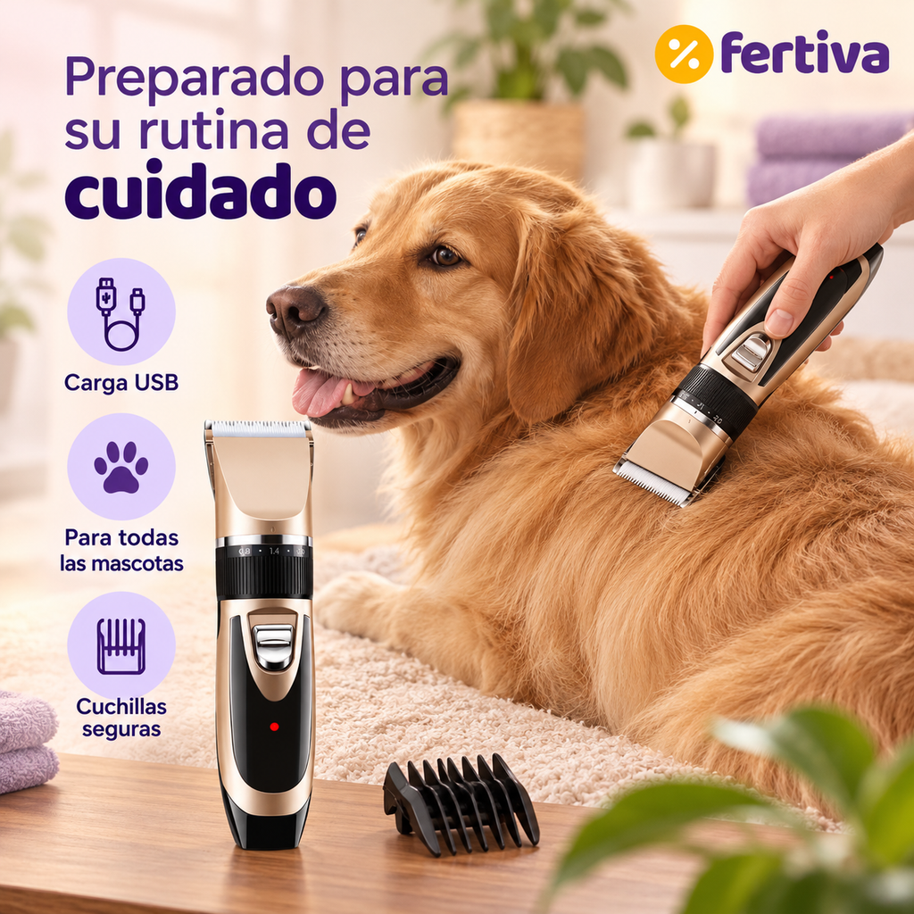 Kit Cortapelo para Perros y Gatos