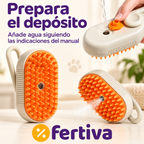 Cepillo de Vapor para Gatos y Perros – Pack 2