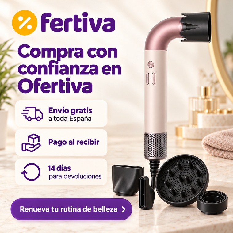 Súper Secador Profesional con 4 Cabezales