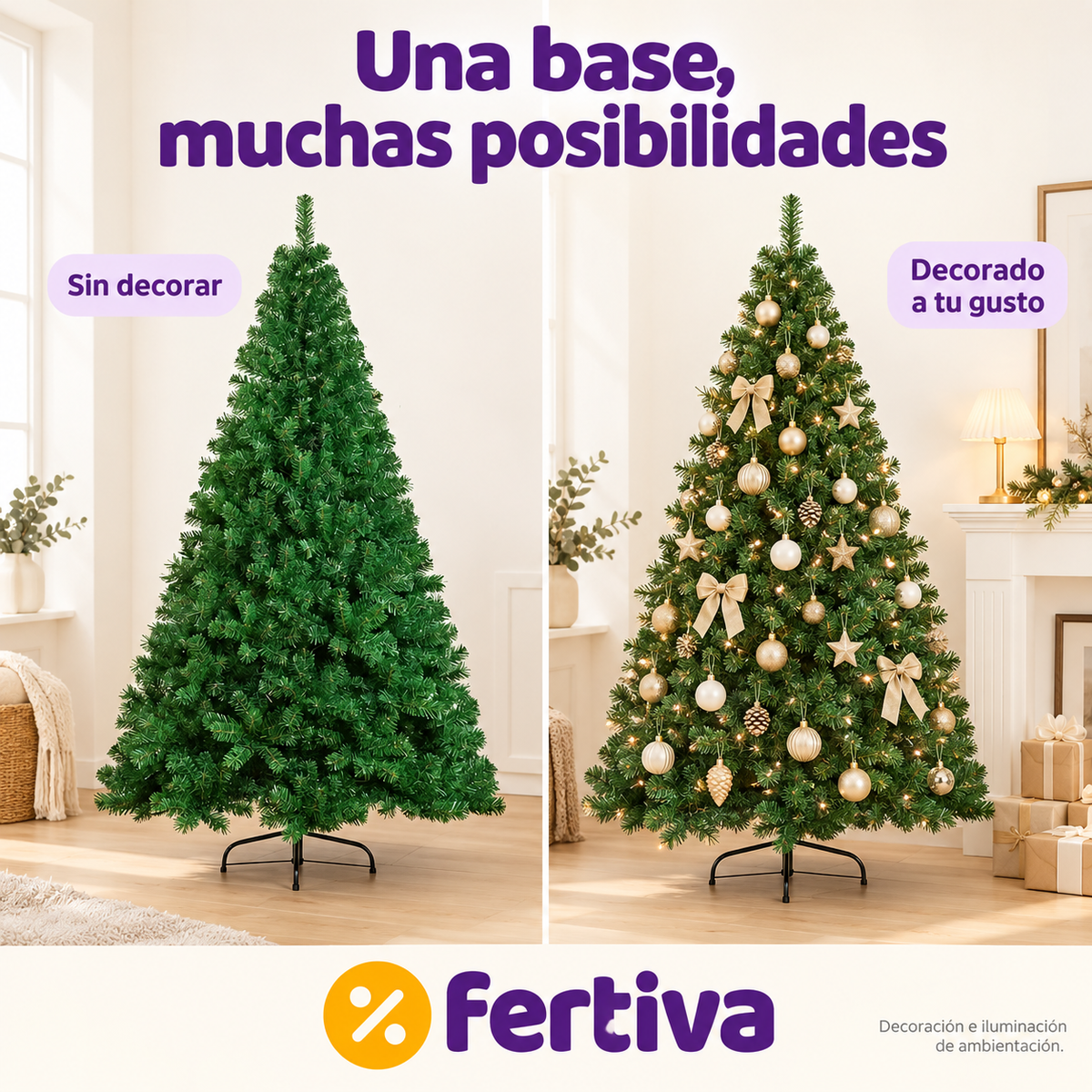 Árbol de Navidad 1,80 m