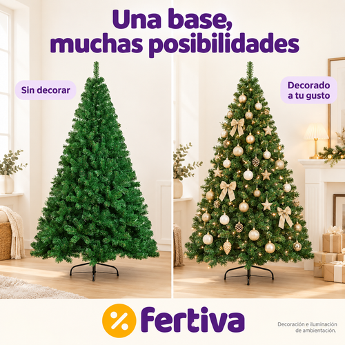 Árbol de Navidad 1,80 m
