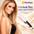 Pack Plancha Alisadora Mini + Rizador Espiral de Cerámica